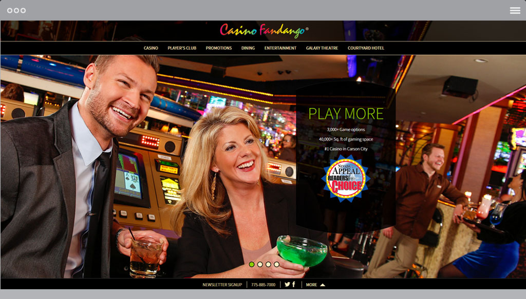 Casino Fandango Homepage