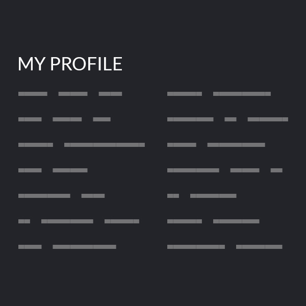 Design expectation: perfectly uniform user profiles